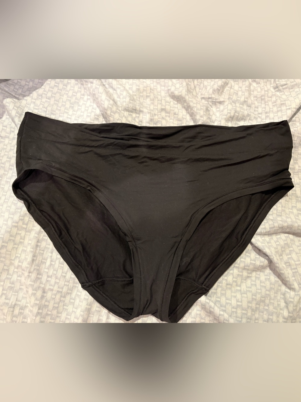 Cacique Black Seamless ultra stretch hipster